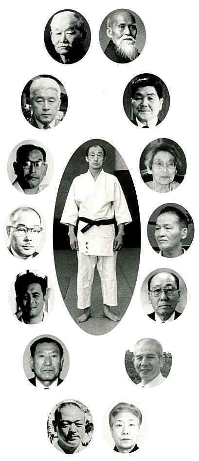 Professor Tomiki and his associates